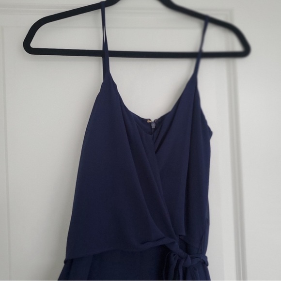 NWOT Michael Kors navy blue jumpsuit - Picture 2 of 7